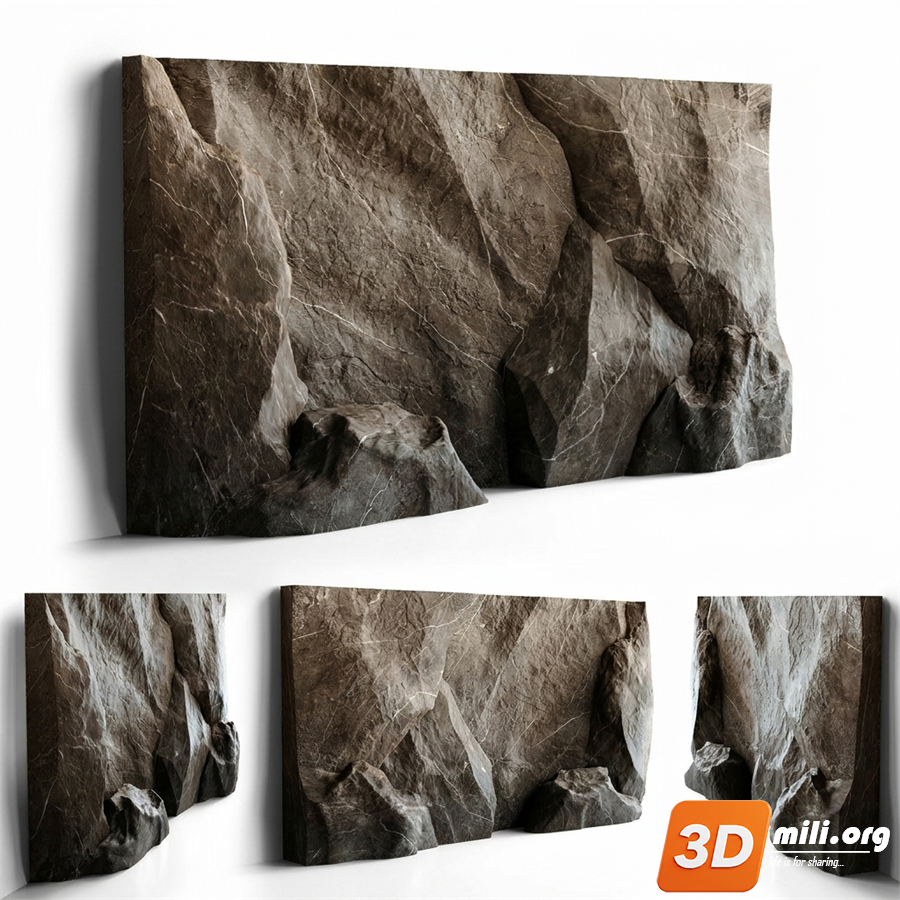 Stone Wall Skp Files